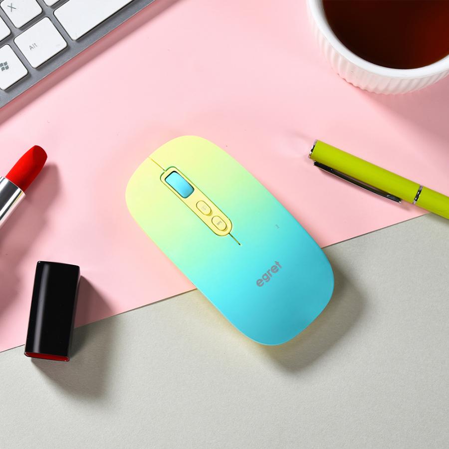 電響社 denkyosha EGRET Bluetooth&2.4G 静音充電式ワイヤレスマウス PrettiE EM23-P3 | ブランド登録なし | 07