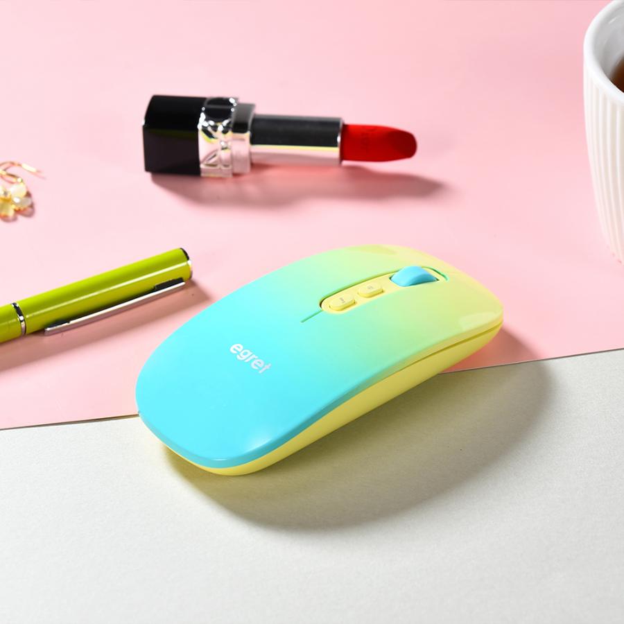 電響社 denkyosha EGRET Bluetooth&2.4G 静音充電式ワイヤレスマウス PrettiE EM23-P3 | ブランド登録なし | 08