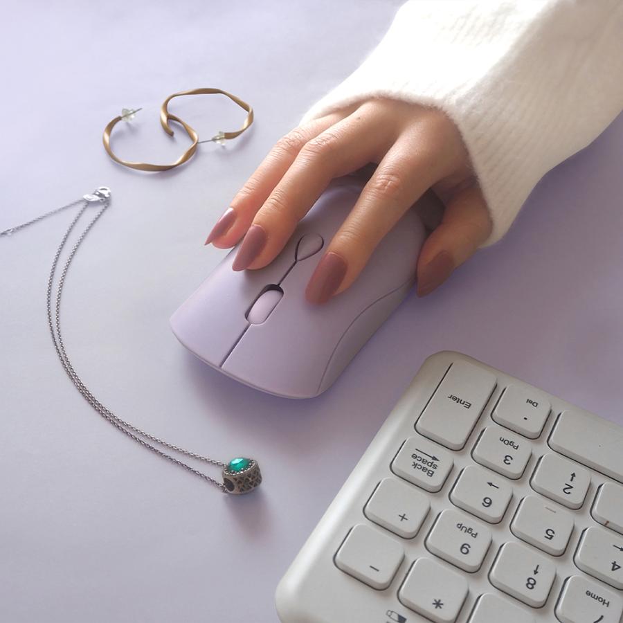 電響社 denkyosha EGRET Bluetooth&2.4G 静音充電式ワイヤレスマウス SweetiE EM23-S1 | ブランド登録なし | 05