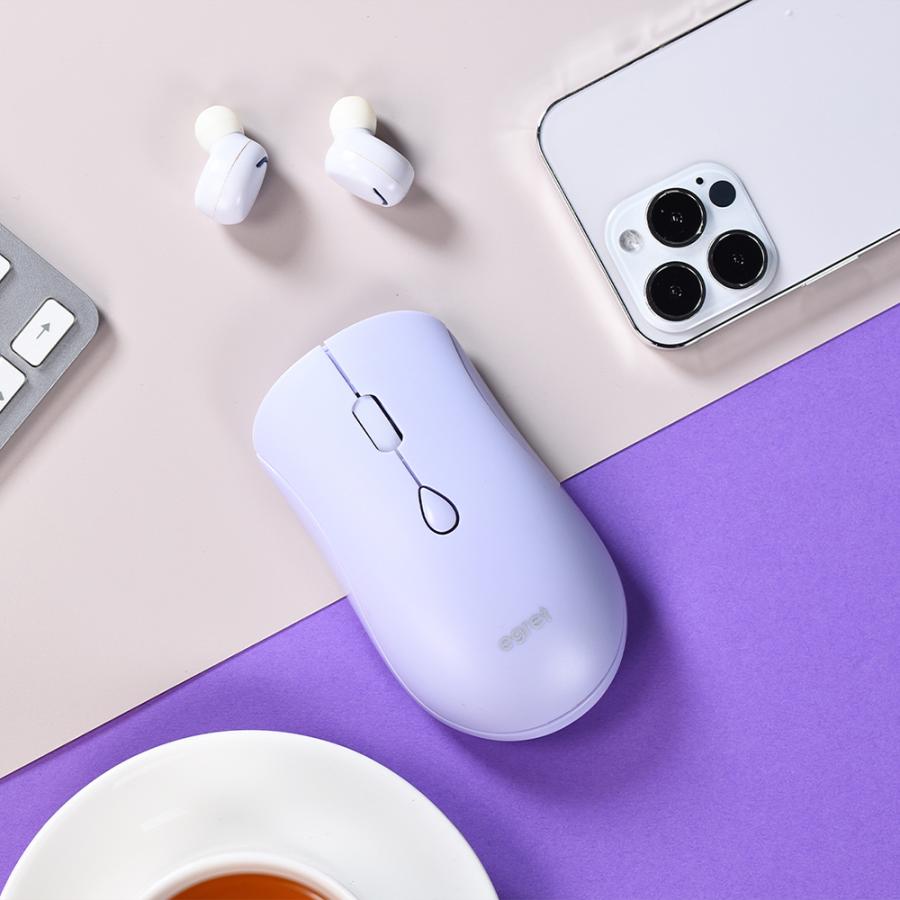 電響社 denkyosha EGRET Bluetooth&2.4G 静音充電式ワイヤレスマウス SweetiE EM23-S1 | ブランド登録なし | 07