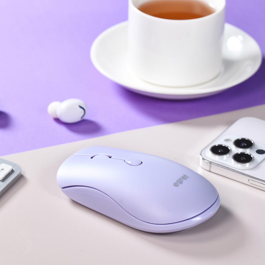 電響社 denkyosha EGRET Bluetooth&2.4G 静音充電式ワイヤレスマウス SweetiE EM23-S1 | ブランド登録なし | 08