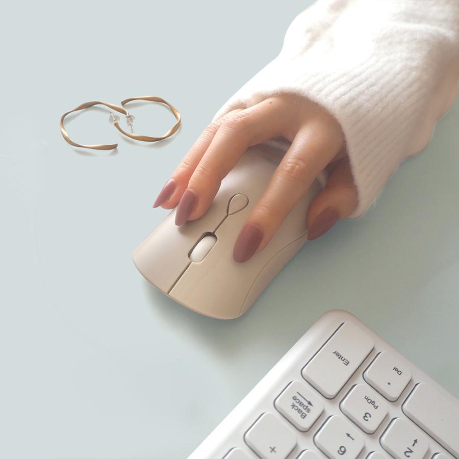 電響社 denkyosha EGRET Bluetooth&2.4G 静音充電式ワイヤレスマウス SweetiE EM23-S1 | ブランド登録なし | 05