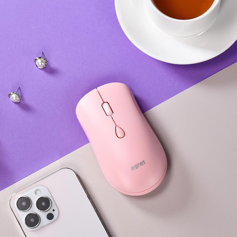 電響社 denkyosha EGRET Bluetooth&2.4G 静音充電式ワイヤレスマウス SweetiE EM23-S1 | ブランド登録なし | 07