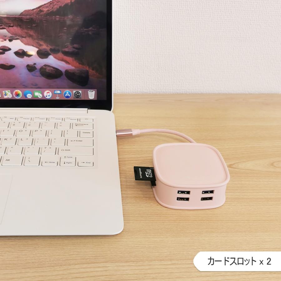 電響社 denkyosha EGRET 1to10 ハンドバッグ型USB-C EH23-XC-P ドッキングステーション | ブランド登録なし | 10