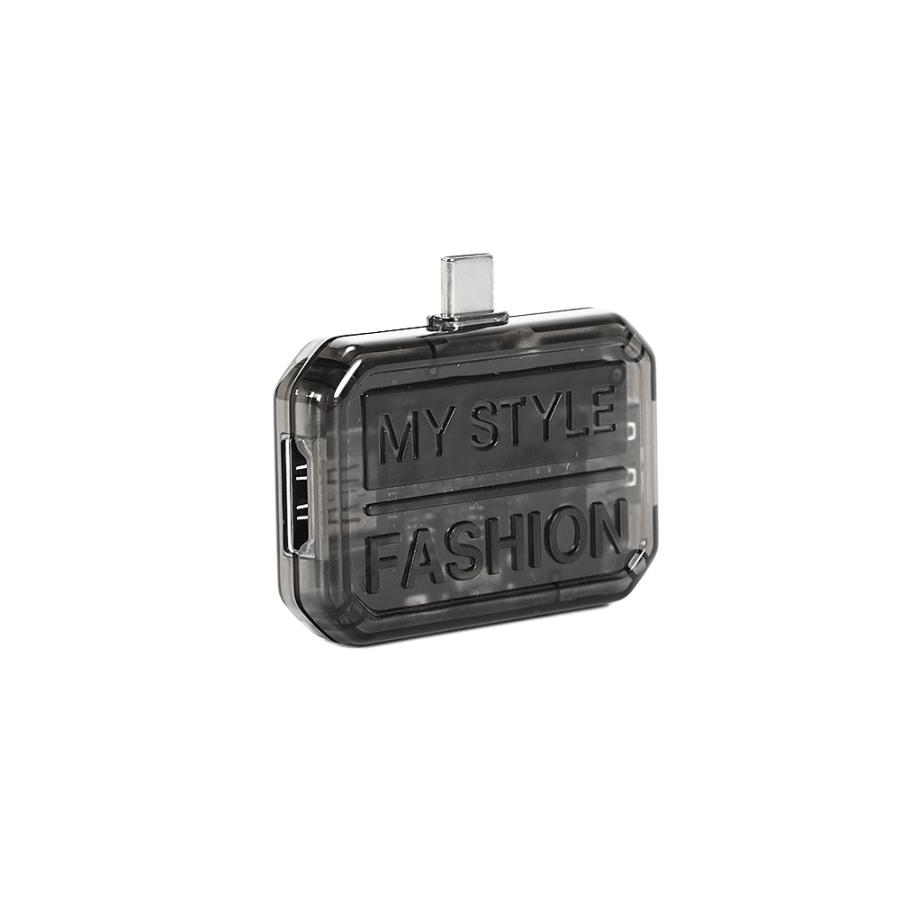 電響社 denkyosha EGRET 1to3 スマホ用USB-C接続 EH23-3C-K ミニドック ドッキングステーション | ブランド登録なし | 01