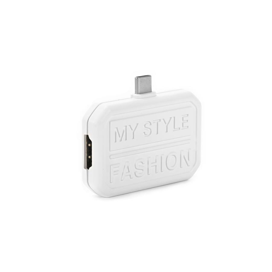 電響社 denkyosha EGRET 1to3 スマホ用USB-C接続 EH23-3C-W ミニドック ドッキングステーション | ブランド登録なし | 01