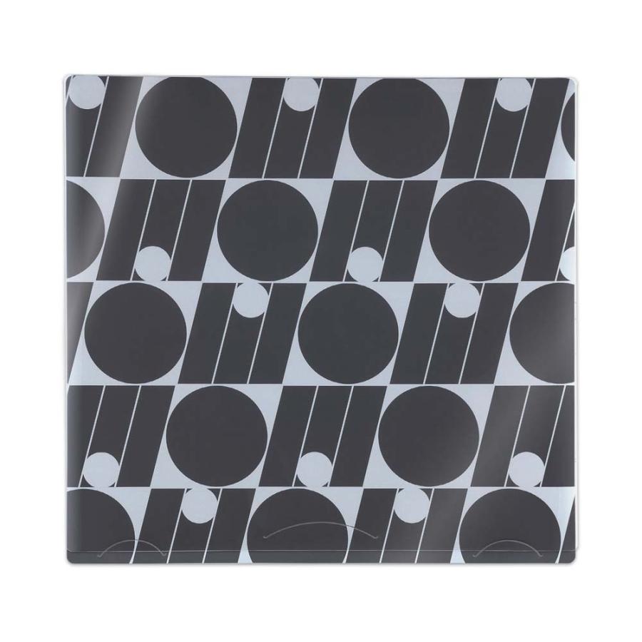 プラス PLUS うちわ収納  ito/oshi 推しの顔を見せずに持ち運べる片面不透明のうちわケース ブラック FL-300CF 91478 | PLUS