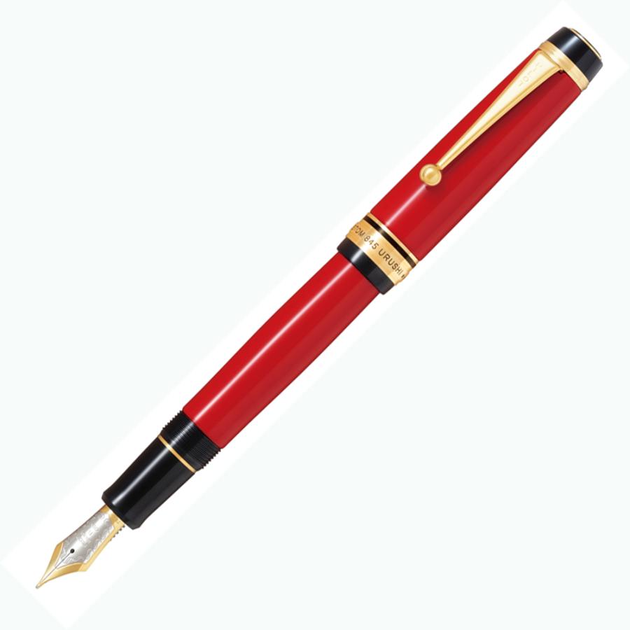 パイロット PILOT 万年筆 カスタム 845 朱 細字 ギフトケース付き FKV-5MR-R-F | PILOT（文具）