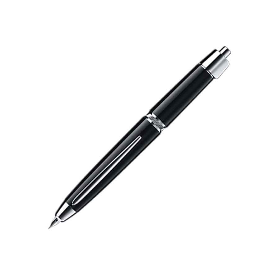 パイロット PILOT 万年筆 キャップレス LS ラグジュアリーブラック 中字 ギフトケース付き FCLS-35SR-LXB-M Capless | PILOT（文具）