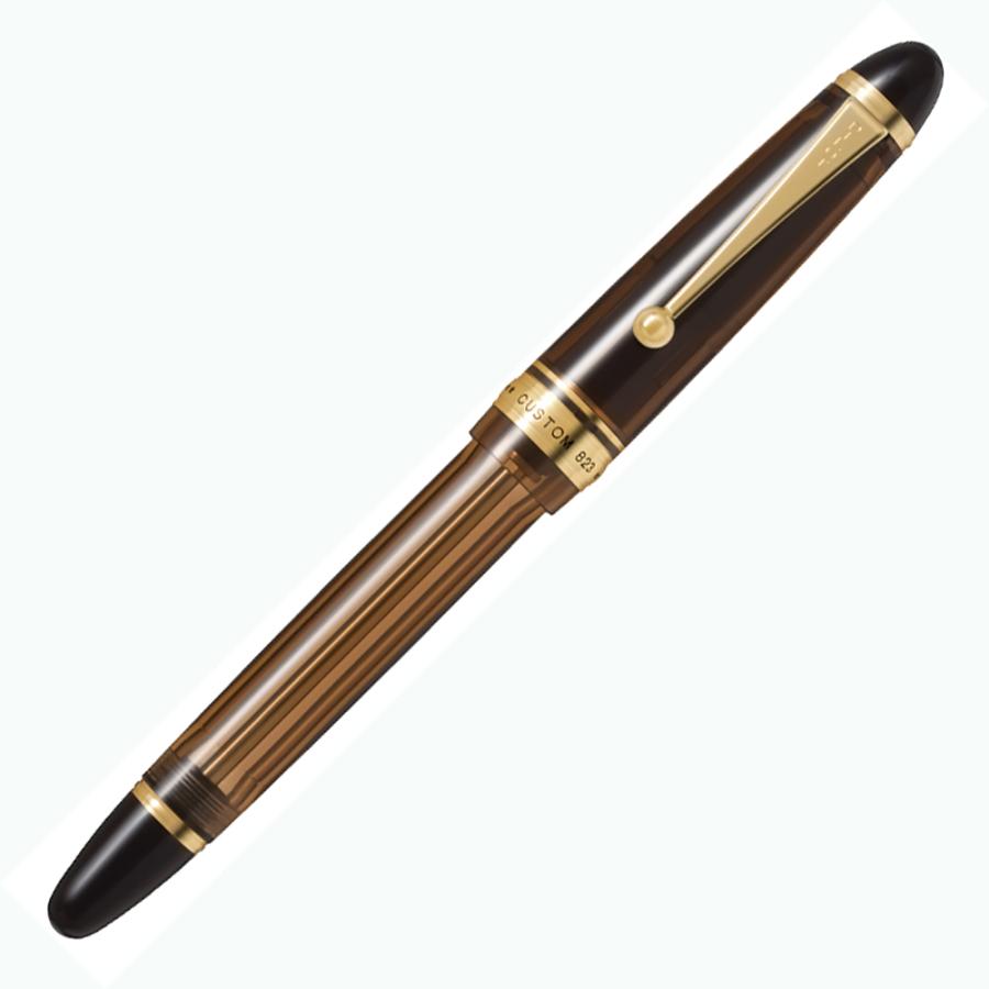 パイロット PILOT 万年筆 カスタム 823 ブラウン 細字 ギフトケース付き FKK-3MRP-BN-F | PILOT（文具）