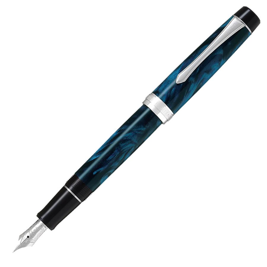パイロット PILOT 万年筆 カスタム ヘリテイジ SE マーブルブルー 細字 ギフトケース付き FKVH-3MR-MAL-F | PILOT（文具）