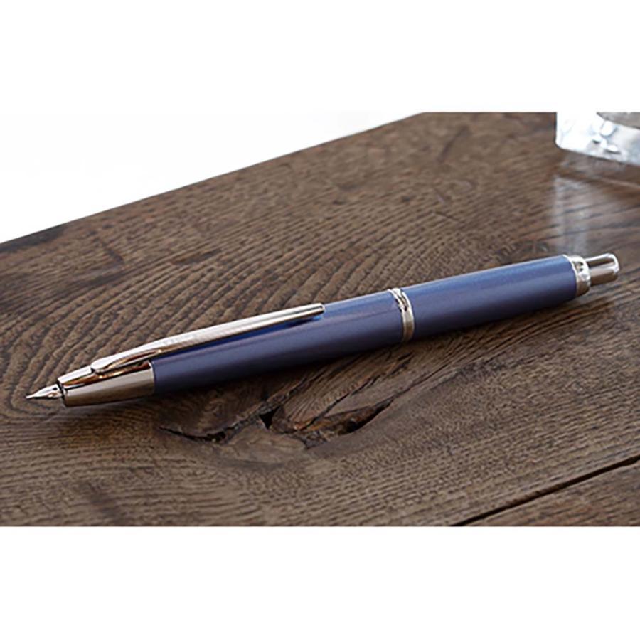 パイロット PILOT 万年筆 キャップレス・デシモ ブラック 極細字 ギフトケース付き FCT-15SR-B-EF Capless decimo | PILOT（文具） | 01