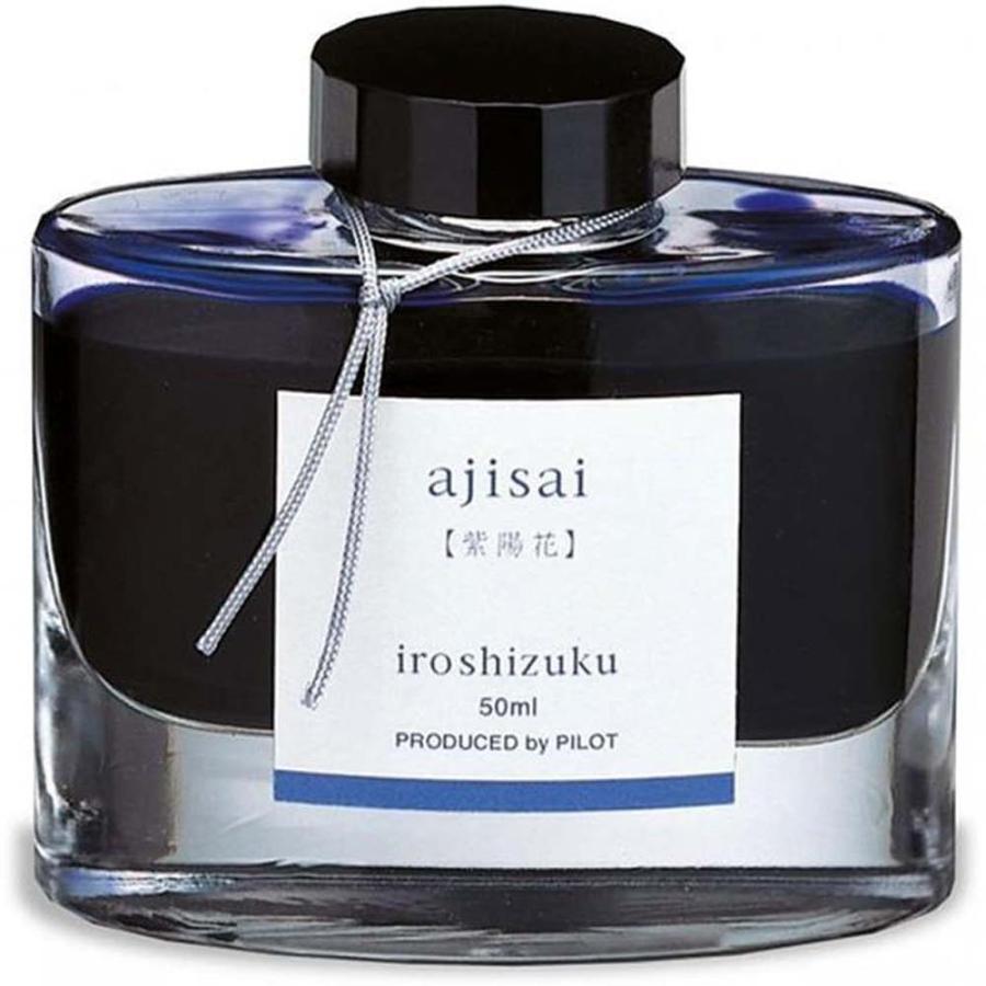 パイロット PILOT 万年筆インキ 色彩雫 50ml アジサイ 紫陽花 INK-50-AJ iroshizuku 紫陽花 | PILOT（文具）