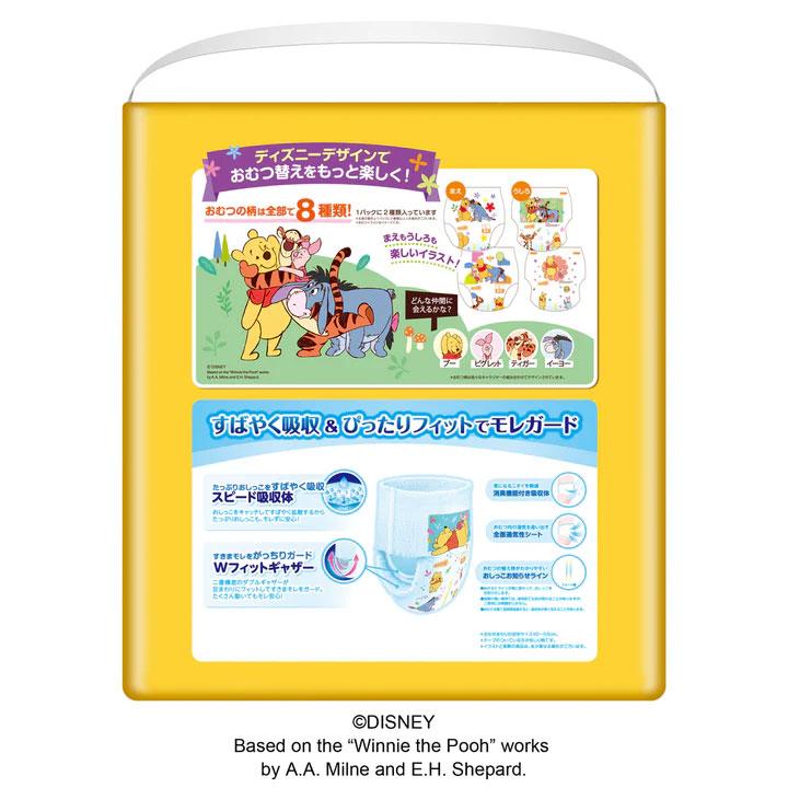 大王製紙 エリエール グーン ぐんぐん吸収パンツ Lサイズ 超たっぷり72枚 GOO.N ベビー用品 紙おむつ ディズニー 男女兼用 GOON | GOO.N | 01