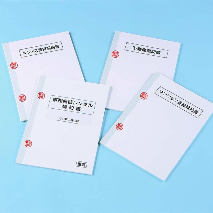 ニチバン NICHIBAN 製本ラベル 契約書割印用 業務用パック 大 50シート 10パック BKL-A45034GP  製本テープ | NICHIBAN | 04