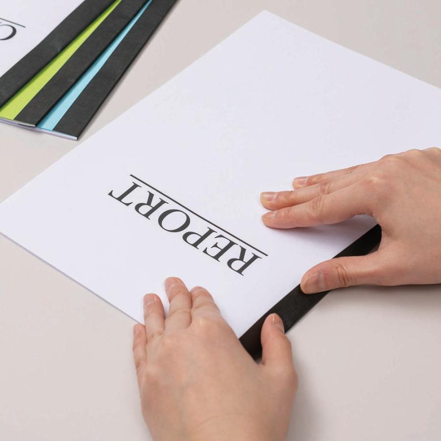 ニチバン NICHIBAN 製本ラベル 黒 業務用パック 大 50シート 10パック BKL-A4506GP  製本テープ | NICHIBAN | 05