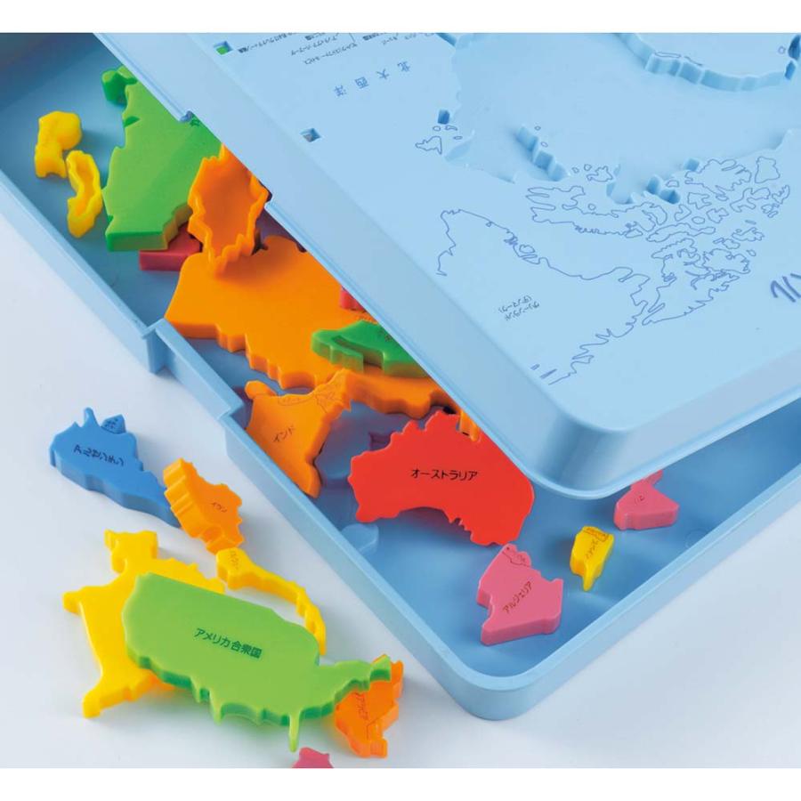 くもんの世界地図パズル くもん 知育 学習 パズル | ブランド登録なし | 05