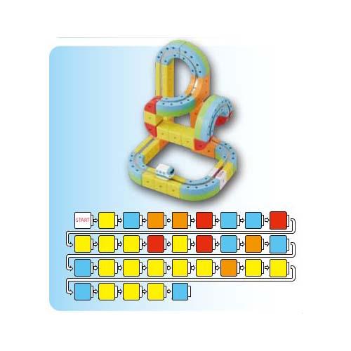 【欠品中：納期未定 入荷次第発送】レールキューブ スターターセット パズルブロック プログラミング 知育 STEM 列車 電車 学習 玩具 おもちゃ | ブランド登録なし | 02