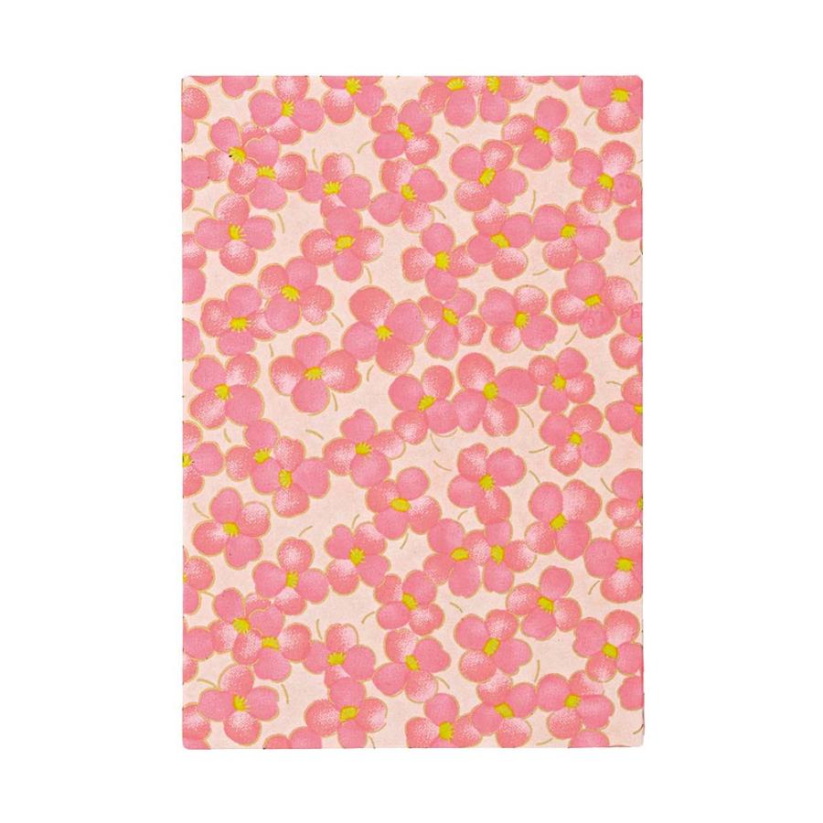 呉竹 御朱印帳 大判 小花柄・ピンク LH10-17 | 呉竹