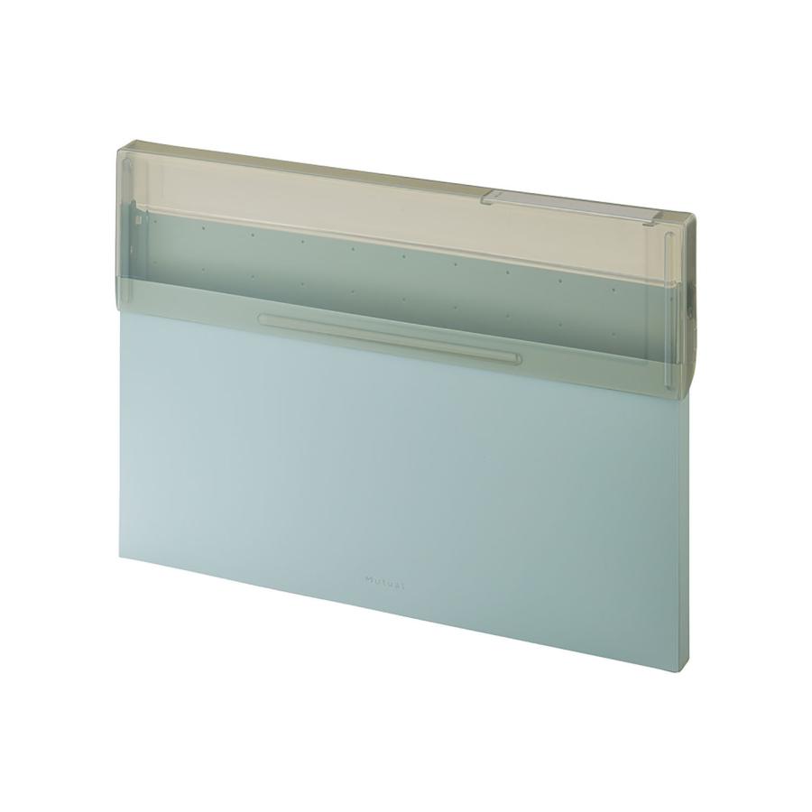 リヒトラブ Mutual コングレスケース A4・ヨコ ライトブルー A-2071-14 | LIHIT LAB.