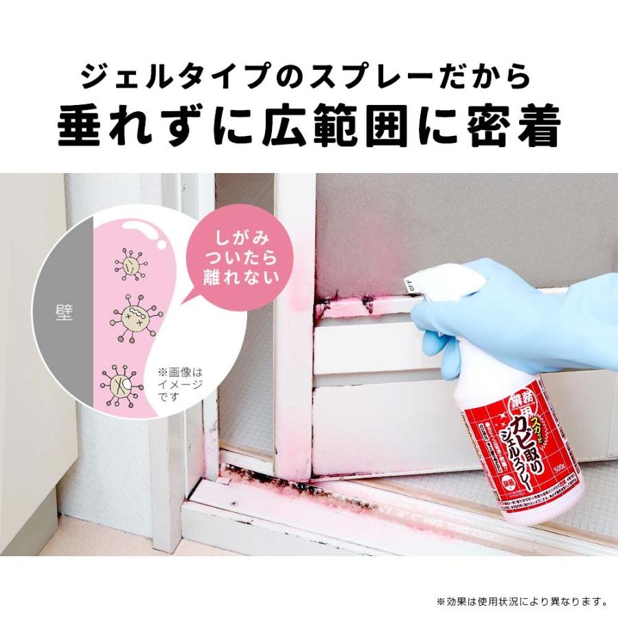 アイメディア AIMEDIA 業務用 スカッとカビ取り ジェルスプレー 1009648 | アイメディア | 02
