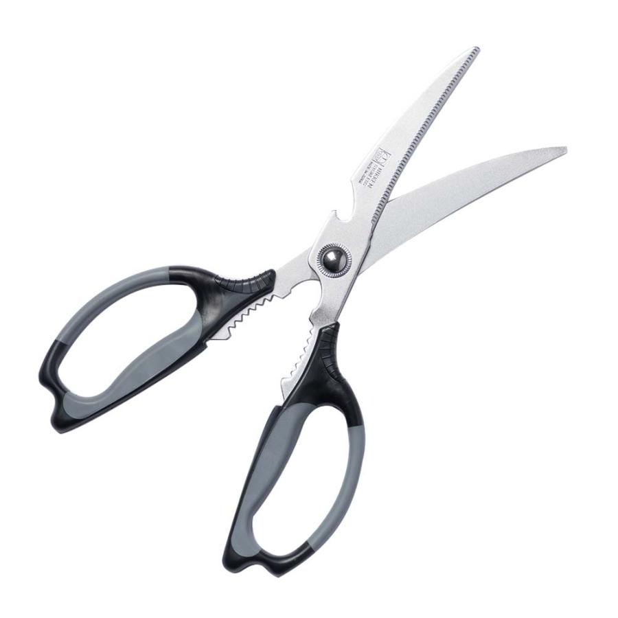 アイメディア AIMEDIA 刃渡りが長いキッチンカーブはさみ 1009887 | アイメディア