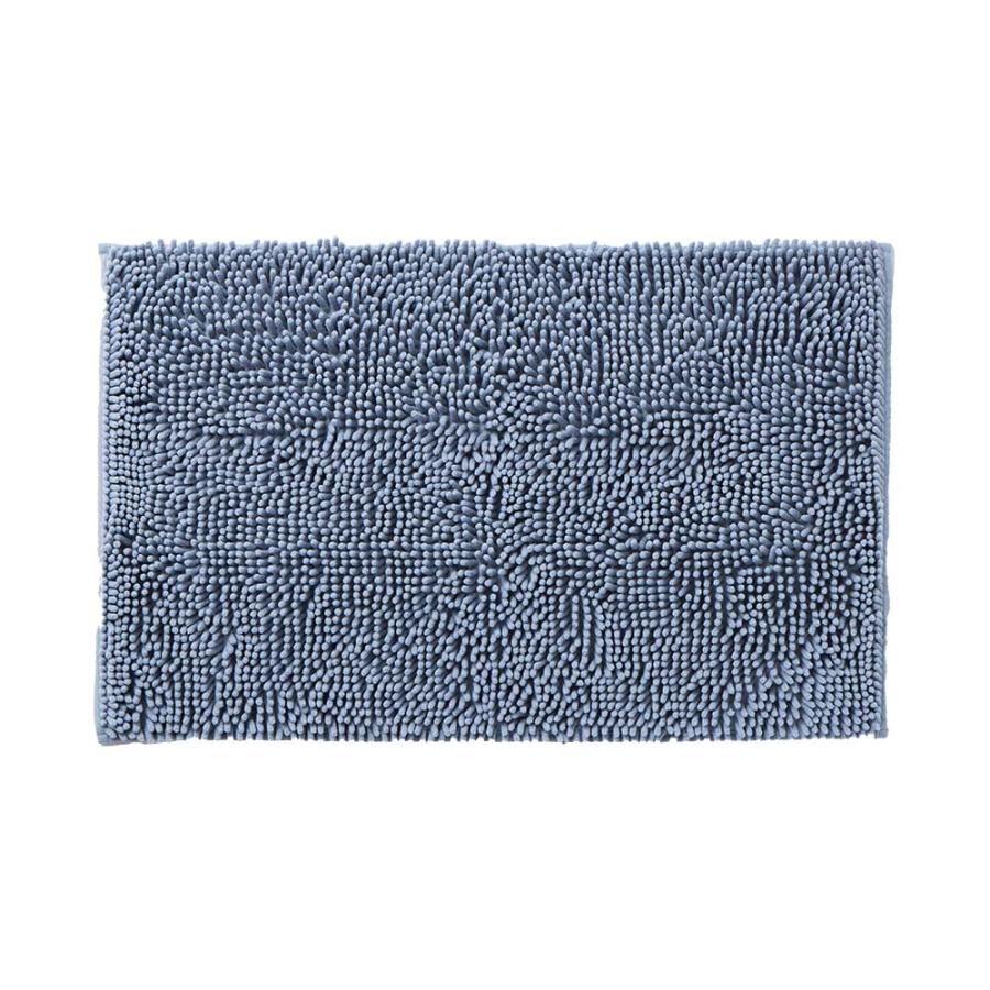 アイメディア AIMEDIA マイクロファイバー大判バスマット ブルーグレー 1010084 | アイメディア | 07