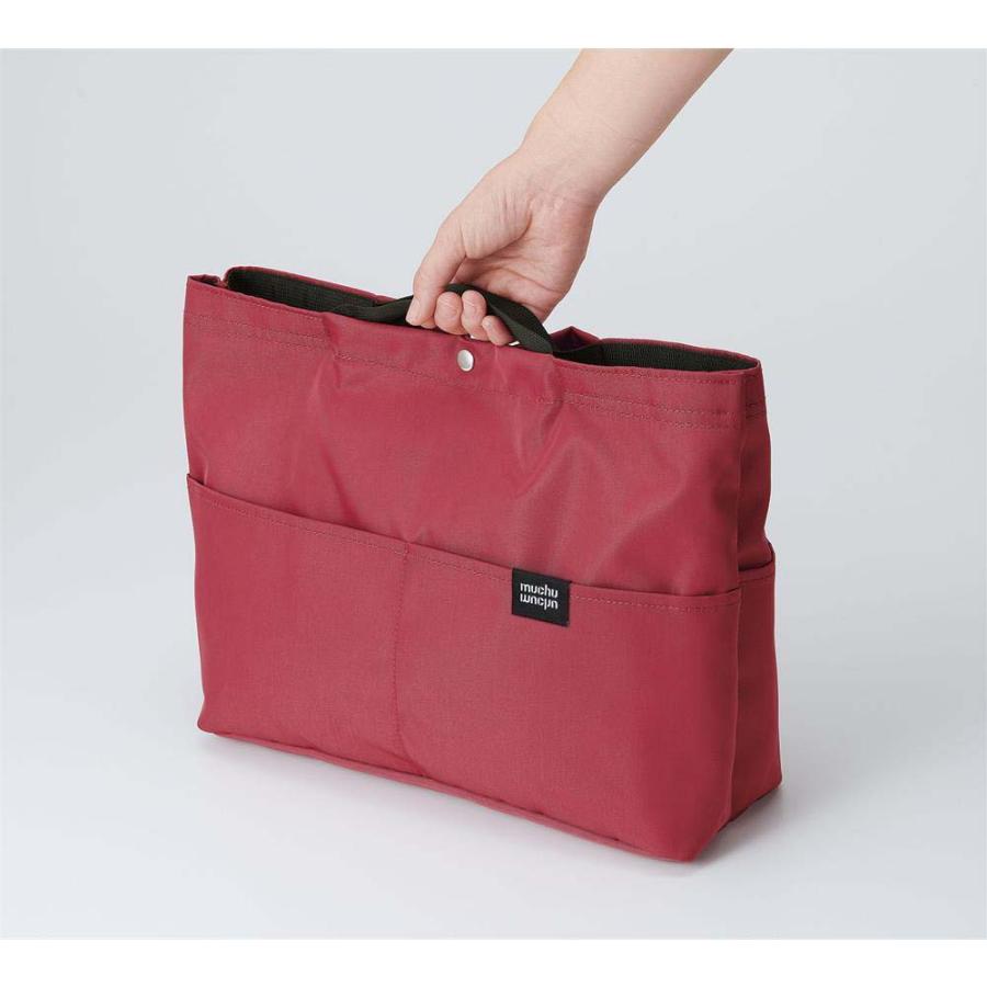 コジット COGIT muchuフライヤーすっぽりバッグインバッグ レッド 93441 推し活 | ブランド登録なし | 01
