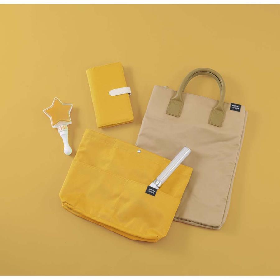 コジット COGIT muchuフライヤーすっぽりバッグインバッグ イエロー 93443 推し活 | ブランド登録なし | 01