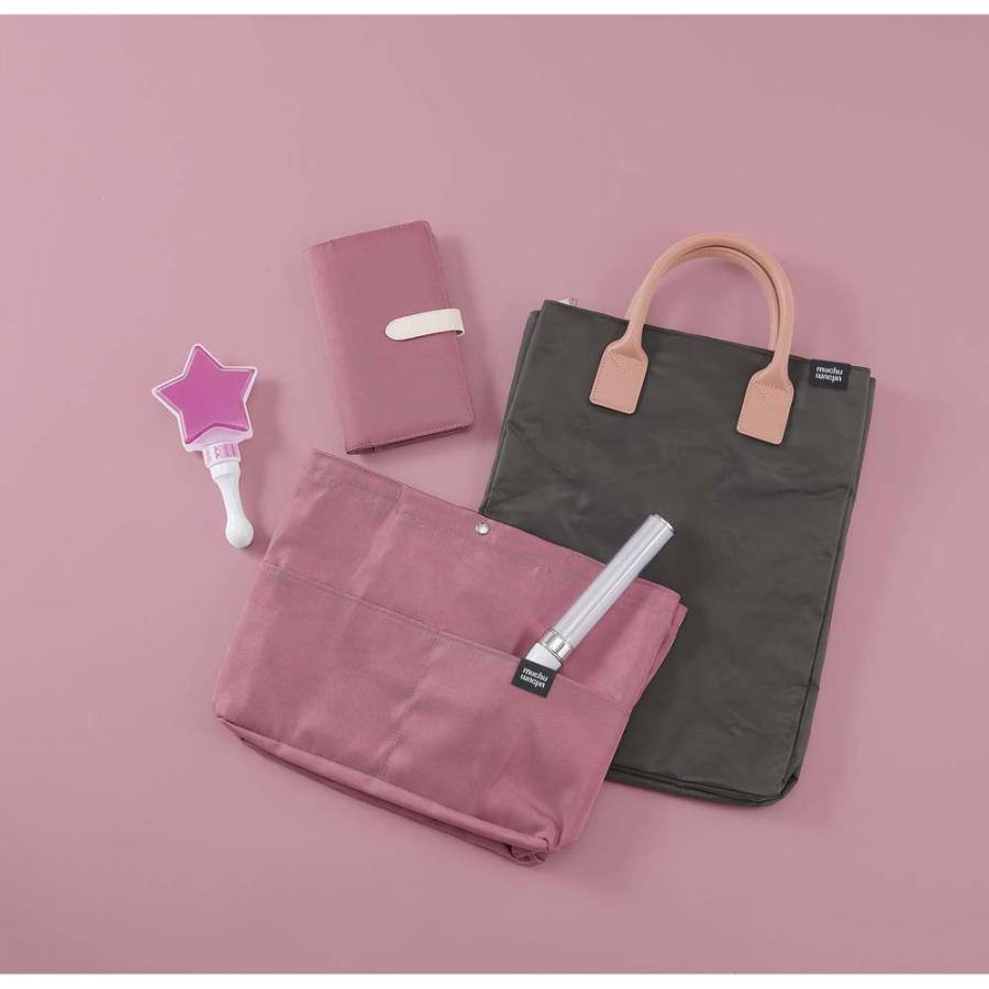 コジット COGIT muchuフライヤーすっぽりバッグインバッグ ピンク 93447 推し活 | ブランド登録なし | 01