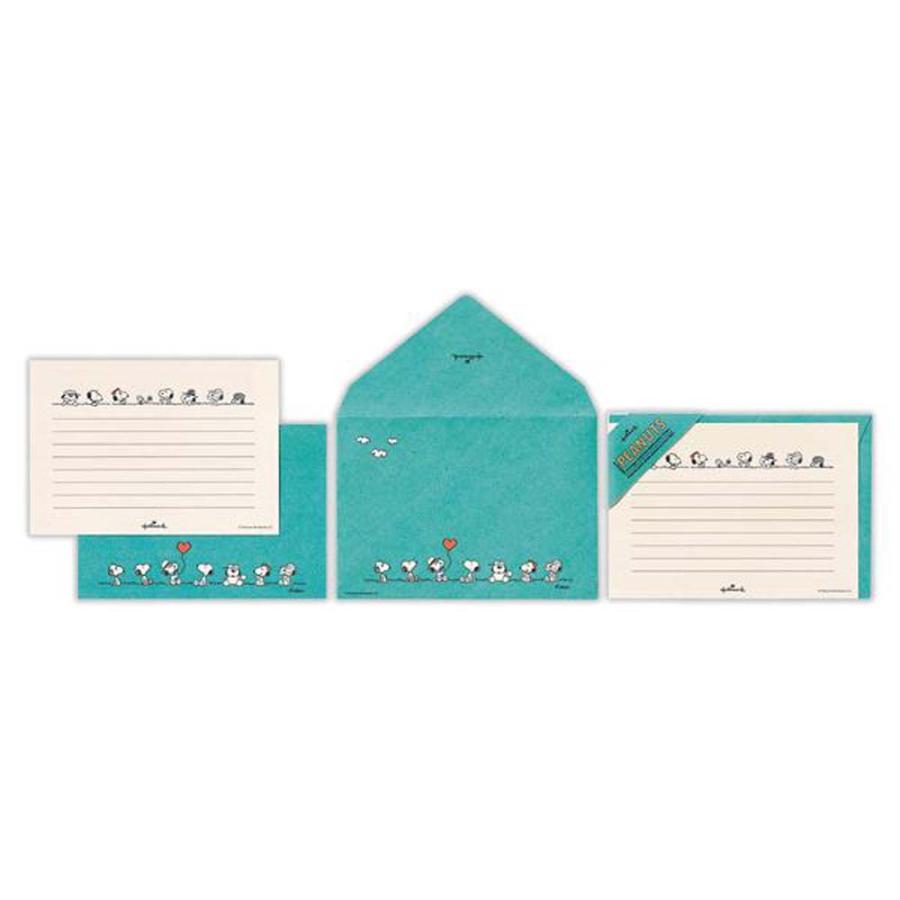 レターセット スヌーピー スヌーピーと兄弟 2 819347 日本ホールマーク | ブランド登録なし