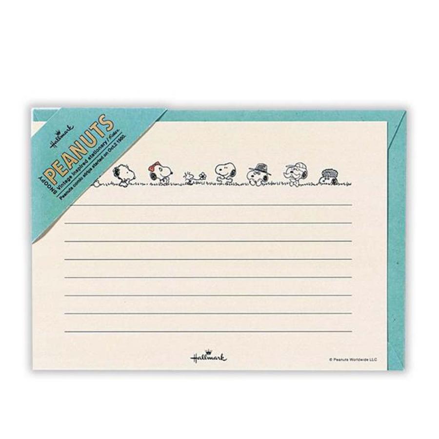 レターセット スヌーピー スヌーピーと兄弟 2 819347 日本ホールマーク | ブランド登録なし | 01