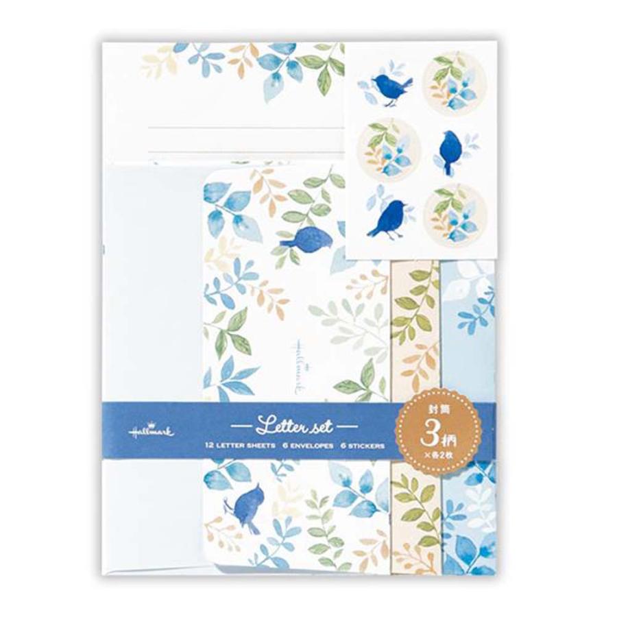 レターセット リトルガーデンバード 2 819408 日本ホールマーク | ブランド登録なし | 01