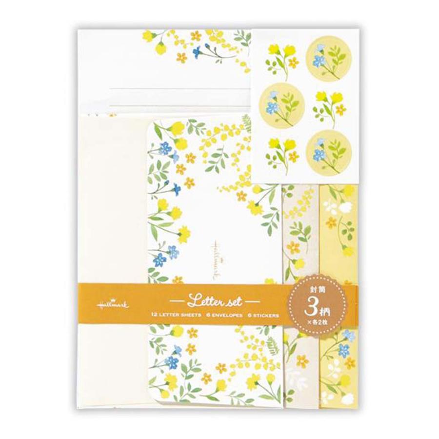 レターセット リトルガーデン シャイニー 2 819392 日本ホールマーク | ブランド登録なし | 01