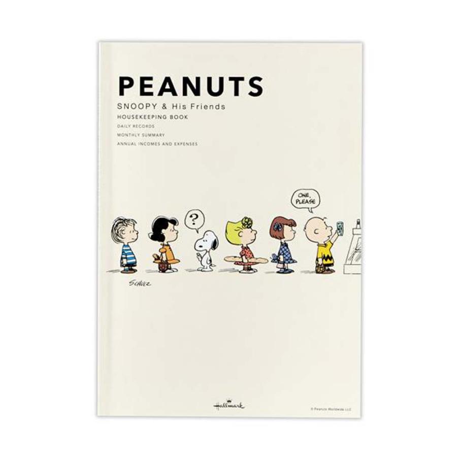 簡単スッキリ 家計簿 スヌーピー 行列 2 818470 日本ホールマーク | ブランド登録なし | 01