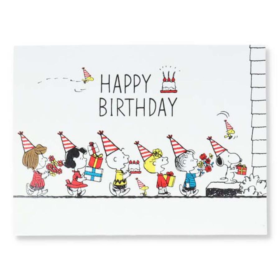誕生祝い 立体カード スヌーピー パーティーガーランド 816780 バースデイカード グリーティングカード 日本ホールマーク | ブランド登録なし | 03