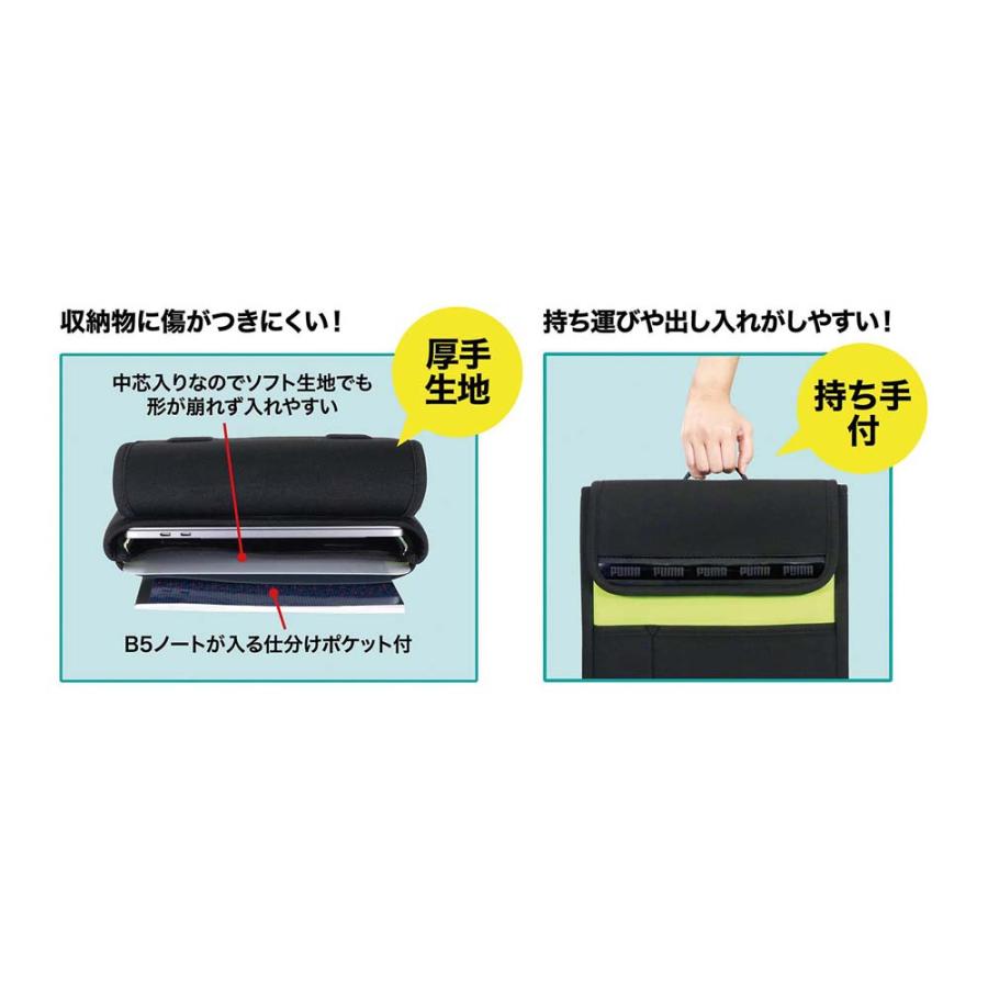 クツワ KUTSUWA ノートPC・タブレット用ケース PUMA 紺 PM377NB | クツワ | 03