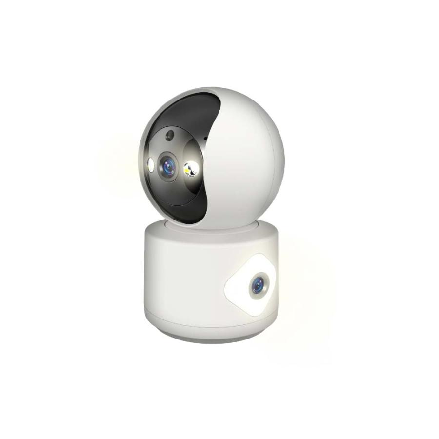 カシムラ kashimura スマートカメラ 2眼 首振 照明 KJ-206 | ブランド登録なし | 01