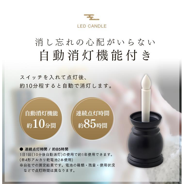 アイメディア AIMEDIA 火を使わないLEDローソク 自動消灯 1008790 | ブランド登録なし | 02