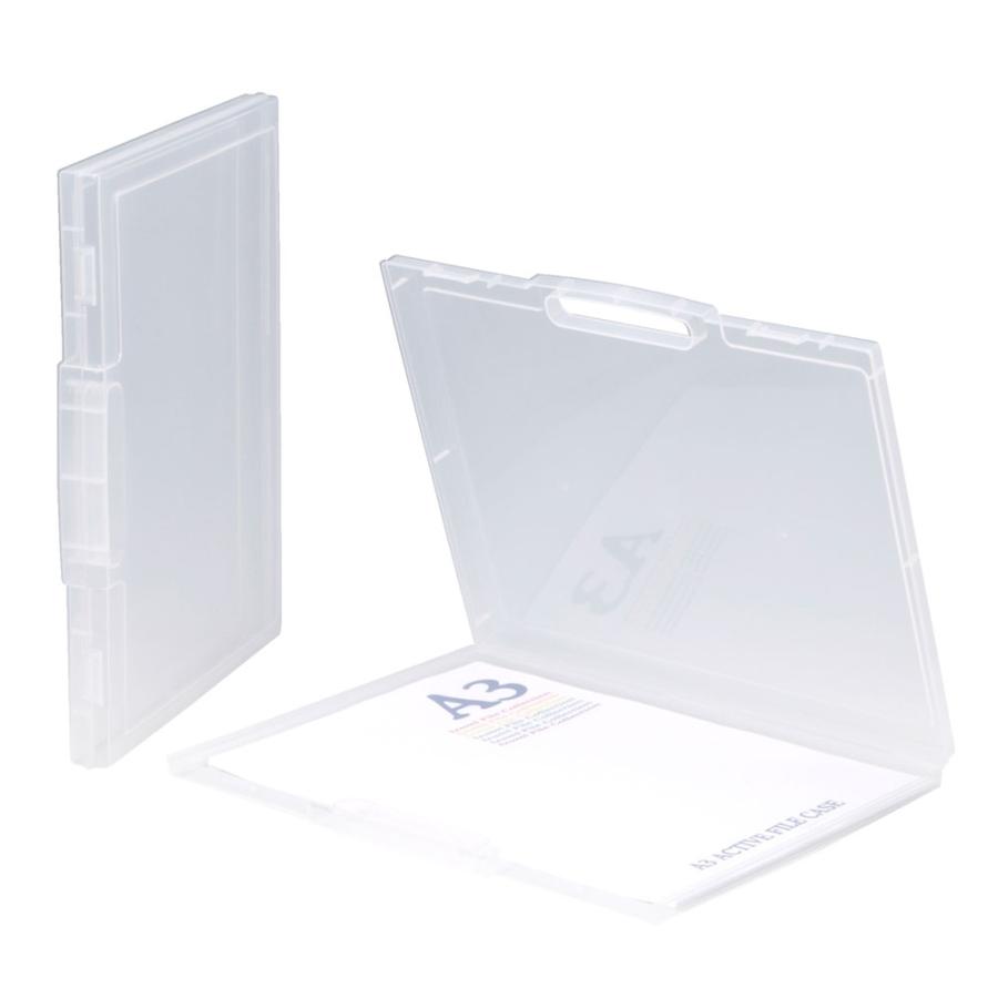 和泉化成 izumi A3 アクティブファイルケース 35型 クリア 4303C | ブランド登録なし