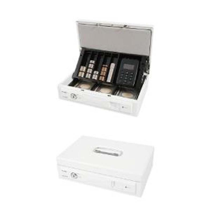 カール事務機 carl そとレジ キャッシュボックス ホワイト CB-8850-W | ブランド登録なし | 02