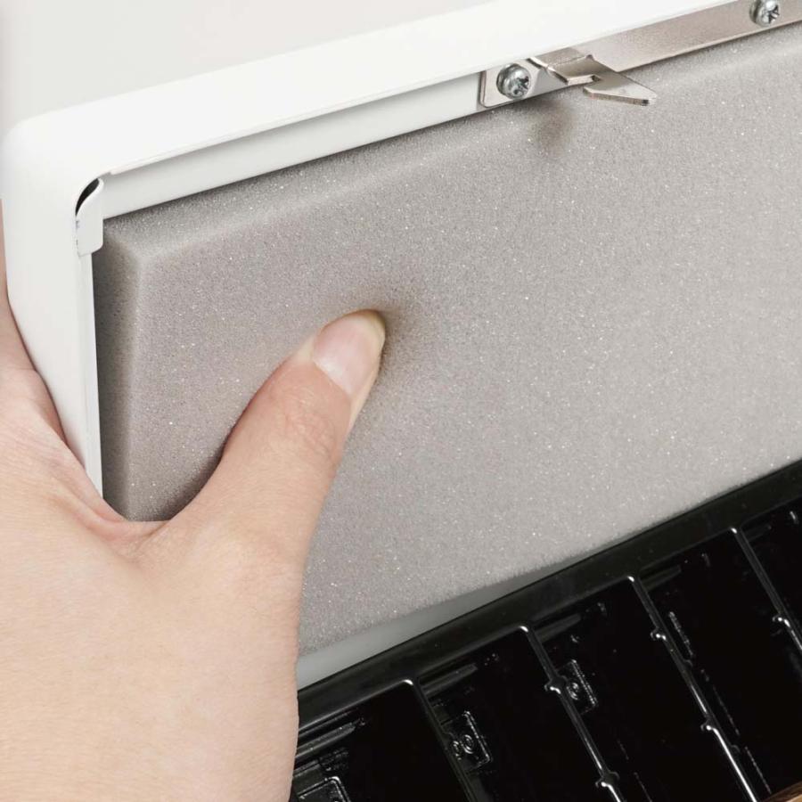 カール事務機 carl そとレジ キャッシュボックス ホワイト CB-8850-W | ブランド登録なし | 04