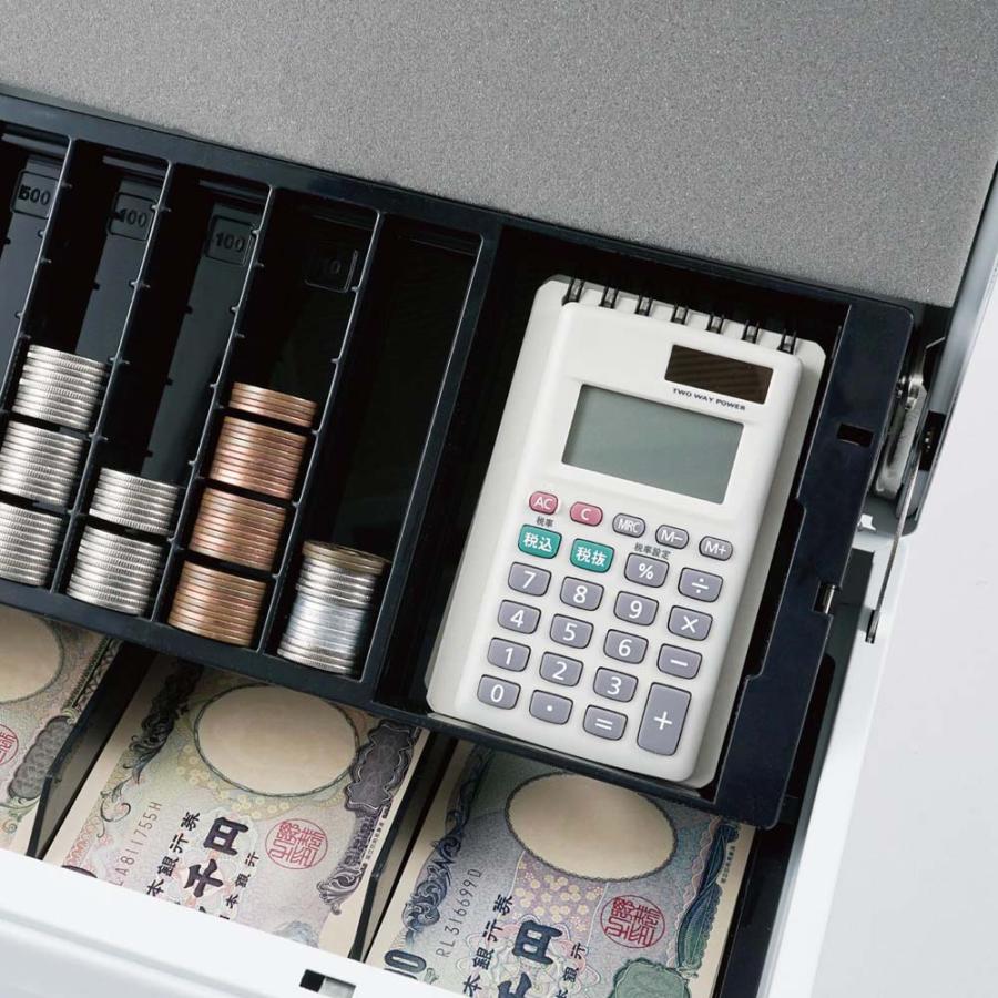 カール事務機 carl そとレジ キャッシュボックス ホワイト CB-8850-W | ブランド登録なし | 06