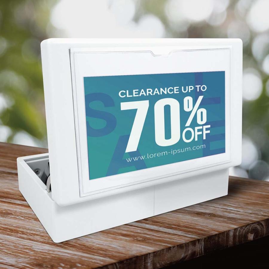 カール事務機 carl そとレジ キャッシュボックス ホワイト CB-8850-W | ブランド登録なし | 07