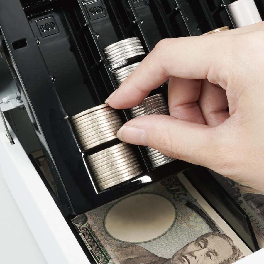 カール事務機 carl そとレジ キャッシュボックス ホワイト CB-8850-W | ブランド登録なし | 09