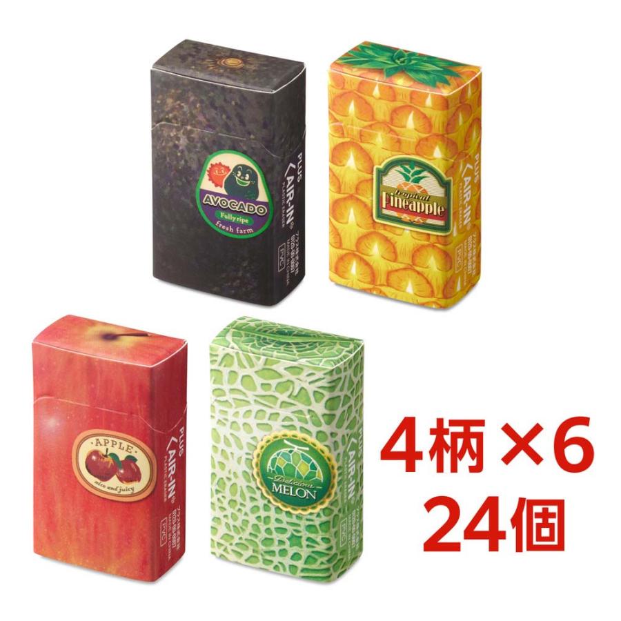 プラス PLUS エアイン フルーツ消しゴム 第二弾 アソートＢＯＸ ER-0311-DP 36723 | PLUS