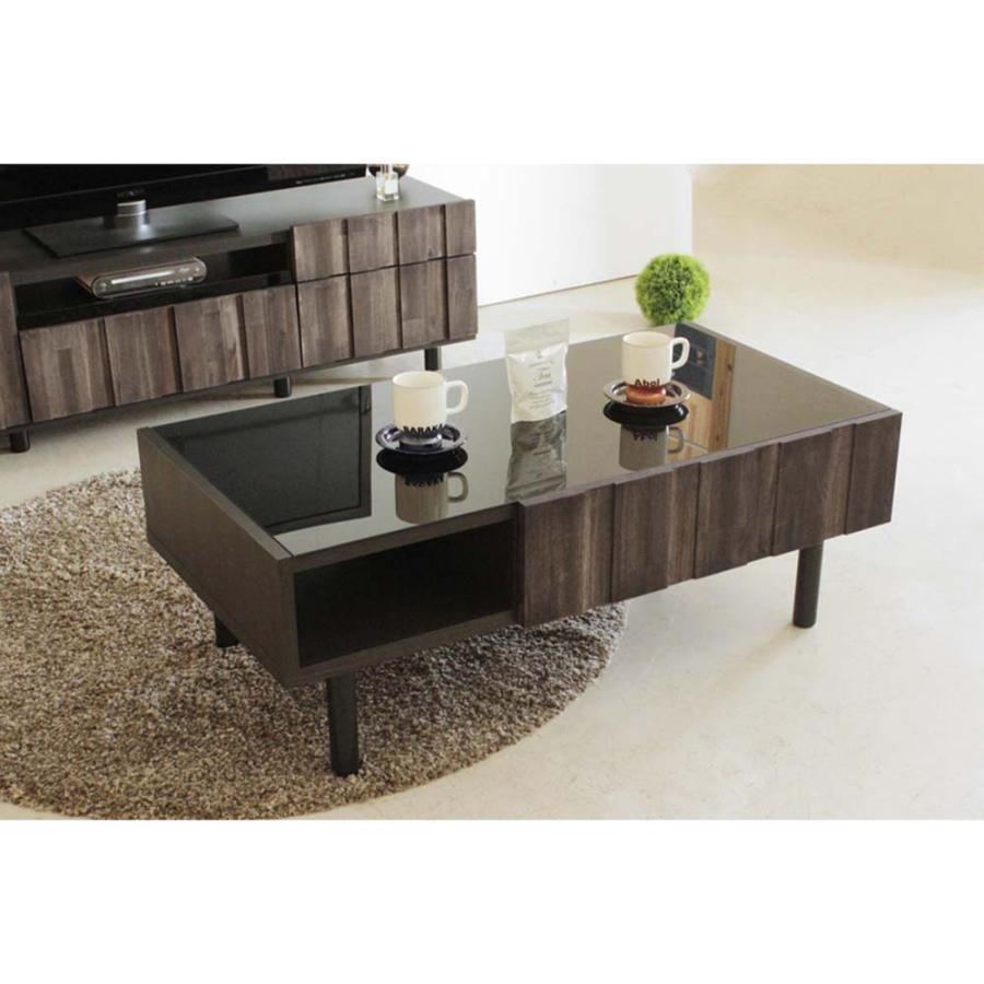 東馬　RESE　ローテーブル　センターテーブル　ブラウン RESE-レセ- センターテーブル | (株)東馬-tohma- インテリア