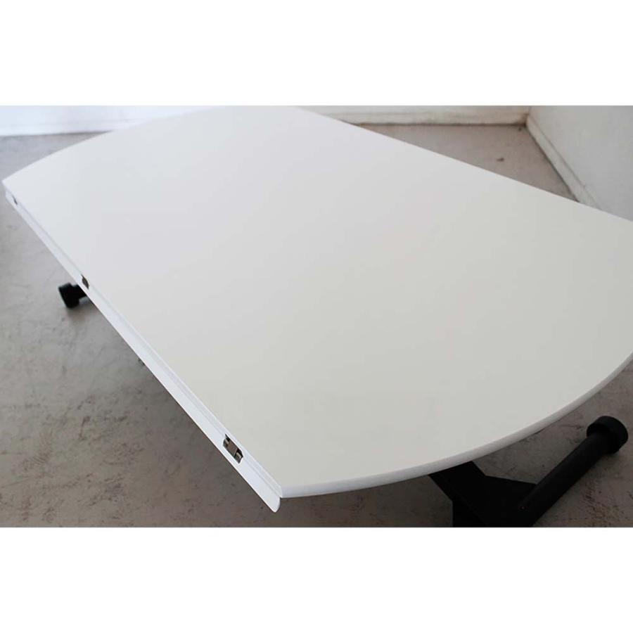 東馬 tohma アイルス(アイル) 昇降テーブル ホワイト TY−06 54031630 | 東馬 | 07