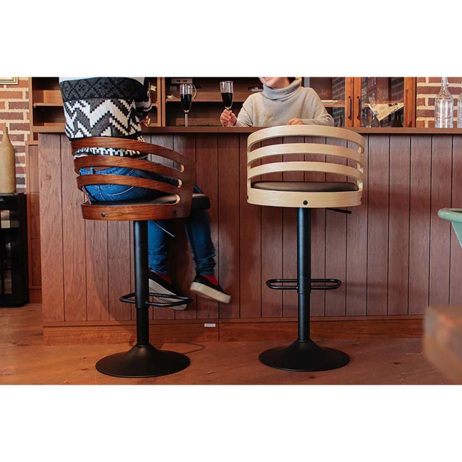 東馬 tohma スリット バーチェア ブラウン 54077060 | 東馬 | 19