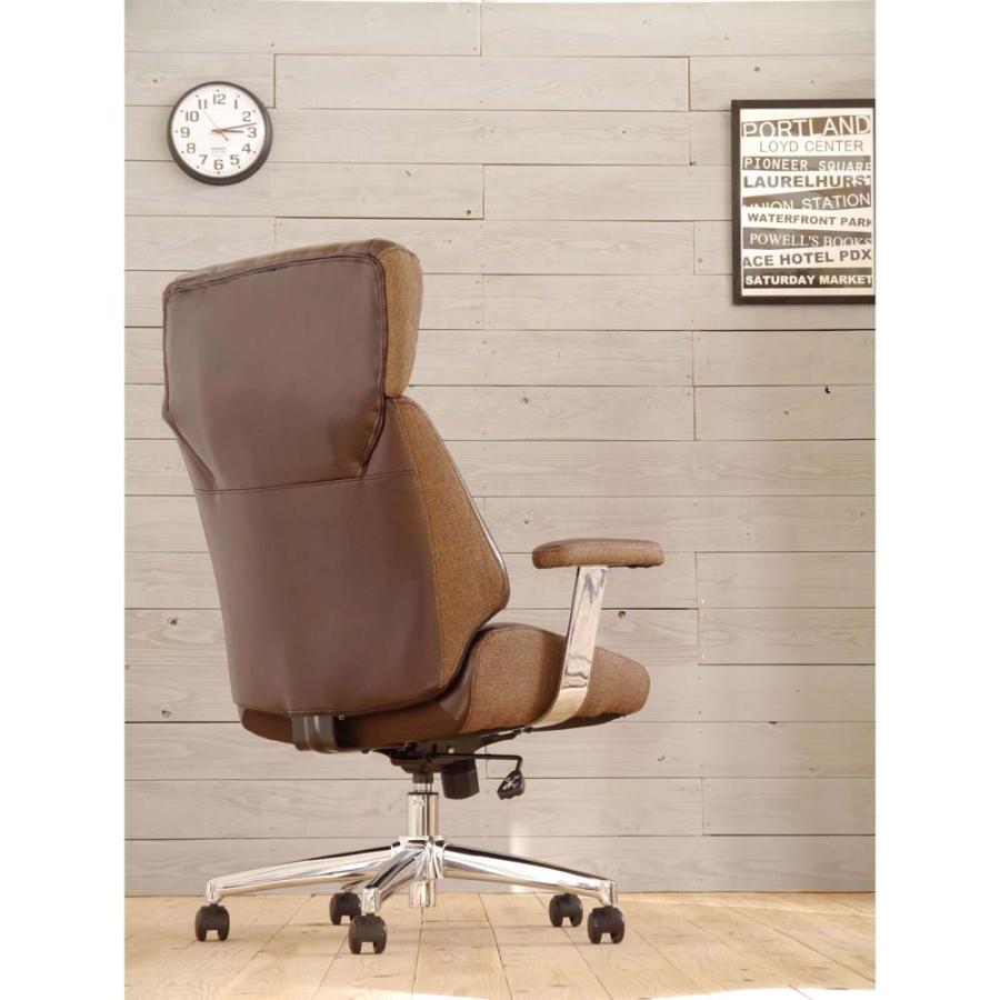 オフィスチェア パソコンチェア ベルベット生地 ブラウン ベルベット調オフィスチェア(幅57cm) パソコンチェア 学習椅子